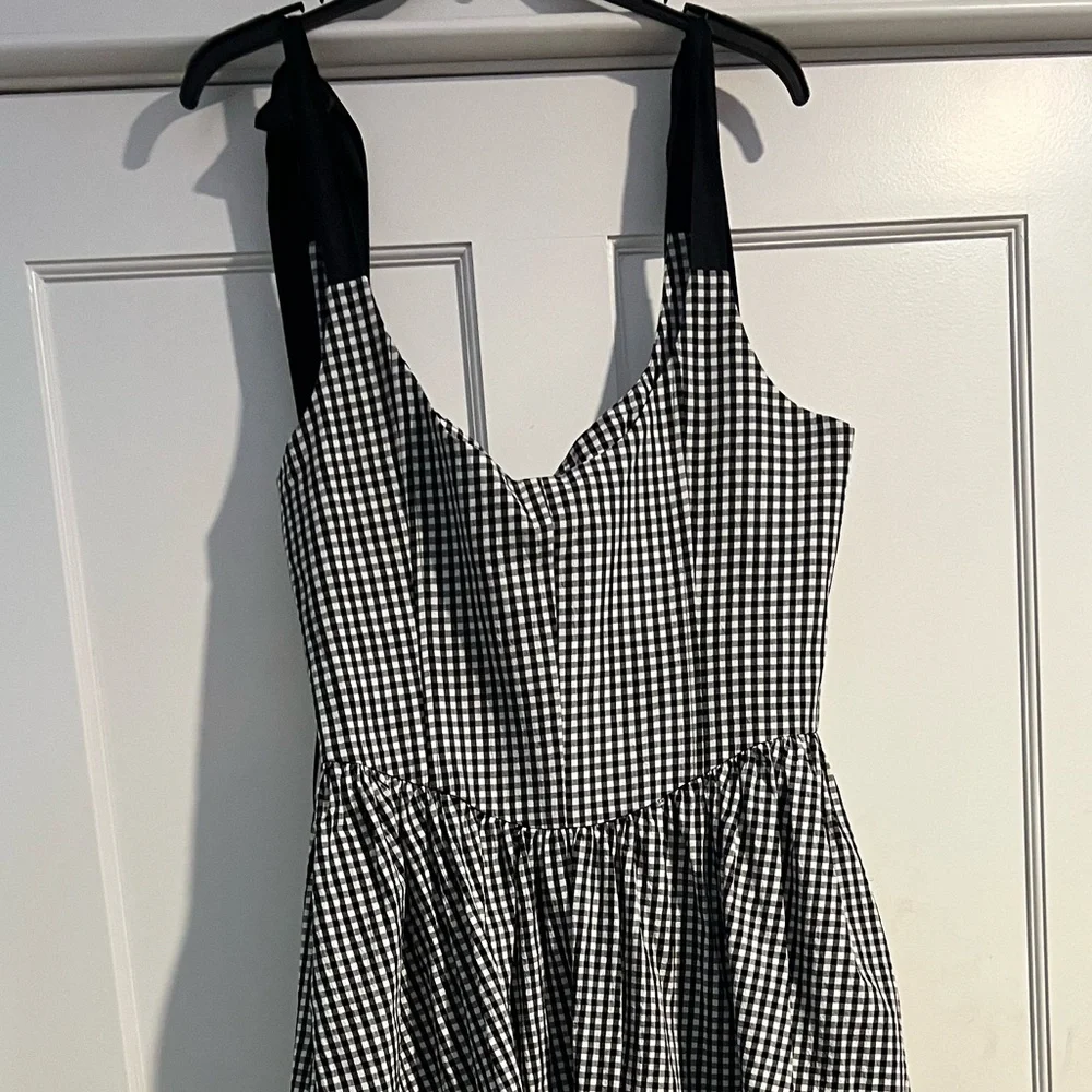 Of her own kind - THE MIRABELLE DRESS in black gingham NWT - xl - Picture 11 of 16